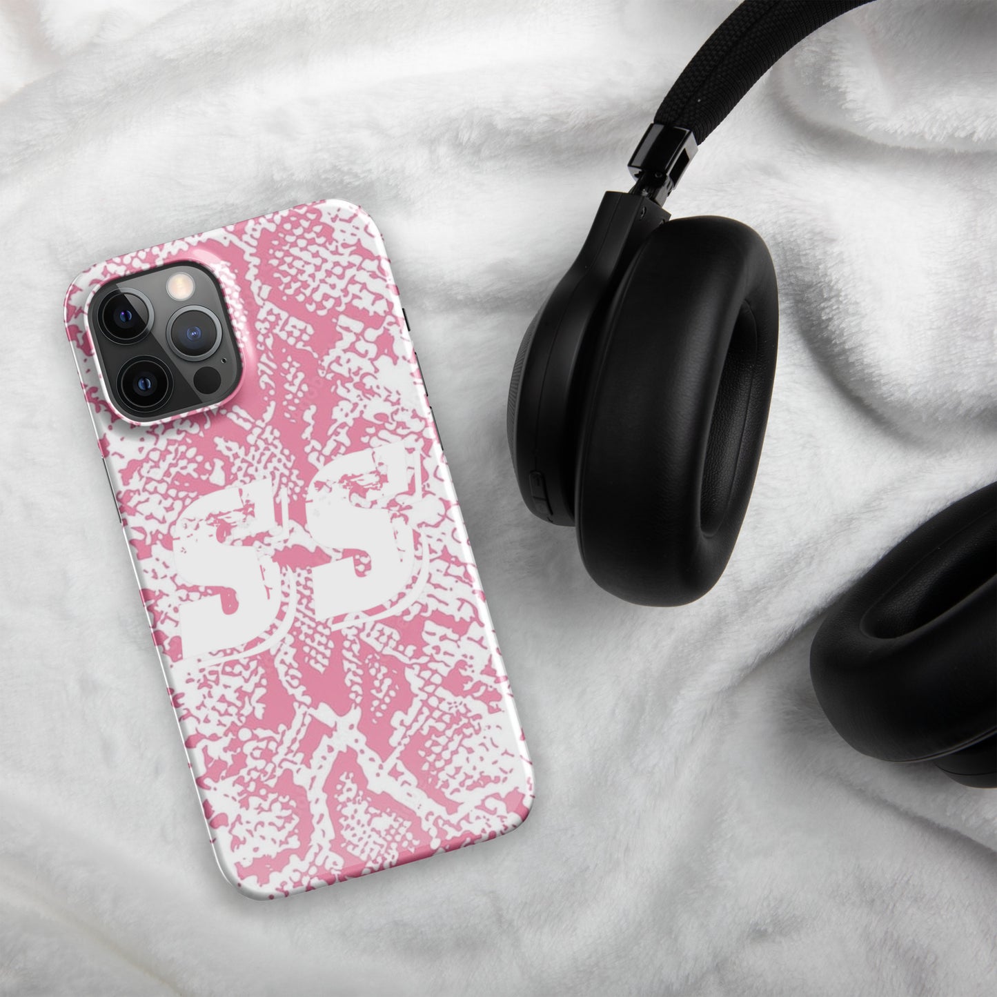 Pink Snakeskin SS Phonecase